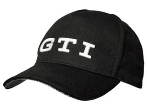 Volkswagen VW GTI Cap Cappello da Baseball Nero Design 3A4084300A041 - Imagen 1 de 2