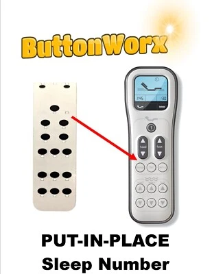Button Repair LPM-1000G Sleep Number Bed Remote - Image 1 of 4