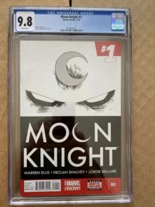 Moon Knight # 1 CGC 9.8 1st Appearance Mr. knight Disney+ Warren Ellis Run 2014 - Picture 1 of 8