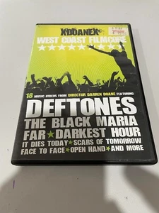 XDOANEX WEST COAST FILMCORE - 18 tracks inc DEFTONES Black Maria, vgc DVD t442 - Picture 1 of 1