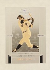 2005 Donruss Classics Timeless Tributes Silver #233 Carlton Fisk #043/100 SP