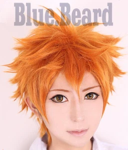¡¡Haikyuu!! Haikyu Hinata Syouyou Shoyo Naranja Cosplay Disfraces Peluca Pelu... - Imagen 1 de 2