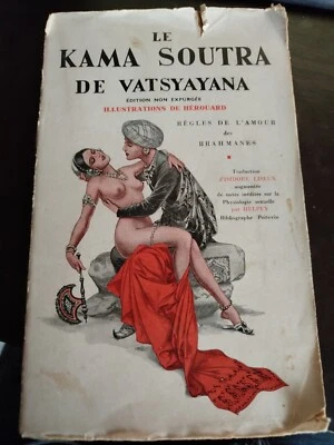 Rare Le Kama Sutra De Vatsyayana Illustrations De Herouard Lisieux Helpey... - Photo 1/4