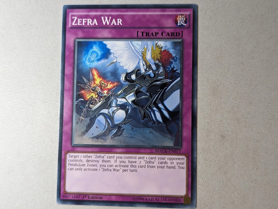 MACR-EN077 - Zefra War - Common - Maximum Crisis - Image 1 of 1