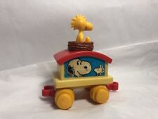 1972 Plastic Train Set Replacement SNOOPY EXPRESS & WOODSTOCK