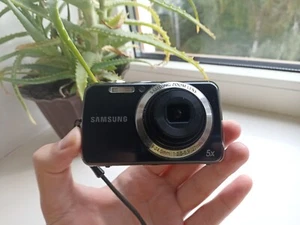 š„Samsung PL20 PL21 Black 14.2MP digital compact cameraš„WORKing FULL Setš„ - Picture 1 of 7