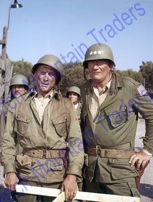 John Wayne, El Día Más Largo, 4x5" Foto Transparencia Rojo Cast 2772 Foto 1 de 2