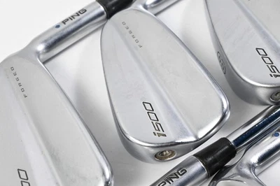 Ping i500 Irons / 6-PW+GW / Blue Dot / Regular Flex Ping AWT 2.0 Shafts - Image 1 of 4