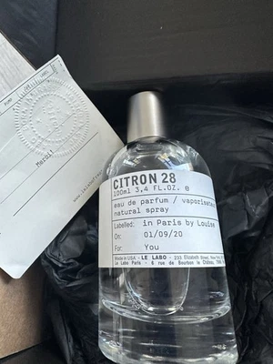 Le Labo Parfum Lemon 28 Fragrance 100 Ml New - Image 1 of 4