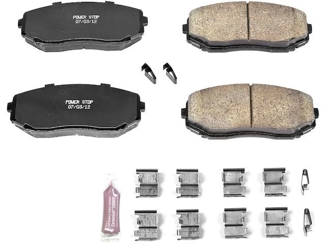 Front Brake Pad Set For 2007-2014 Ford Edge 2008 2009 2010 2011 2012 TY272QB - Изображение 1 из 1