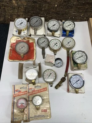 Yellowjacket Wika Marshall Town Winters HVAC Calibre Lote Uniweld Robin Air 🔥 Foto 1 de 4