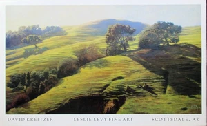 David Kreitzer Prefumo Canyon Hills California 1988 Leslie Levy Poster 24 x 39 - Bild 1 von 2