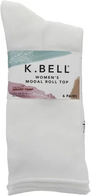 Calcetines cortos modales K BELL, talla 5,5-10 zapatos 4 o 6 pares Foto 1 de 4