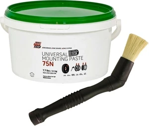 REMA TIP TOP 75N Universal Mounting Paste 7.7lb Pail and Brush Bundle (2 Items) - Picture 1 of 3