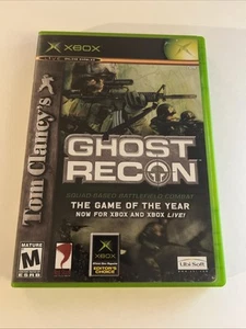 Tom Clancy's Ghost Recon (Microsoft Xbox, 2002) CIB W/manual. Tested! - Picture 1 of 7