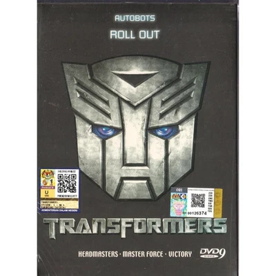 TRANSFORMERS HEADMASTERS-MASTER FORCE-VICTORY (Vol. 1-109 End) Eng Dub Anime DVD - Image 1 of 2