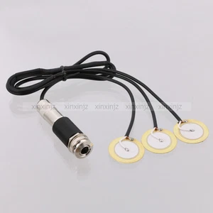 Guitar Pickup Piezo Transducer 3 in 1 For Guitar Ukulele Mandolin Violin - Picture 1 of 4