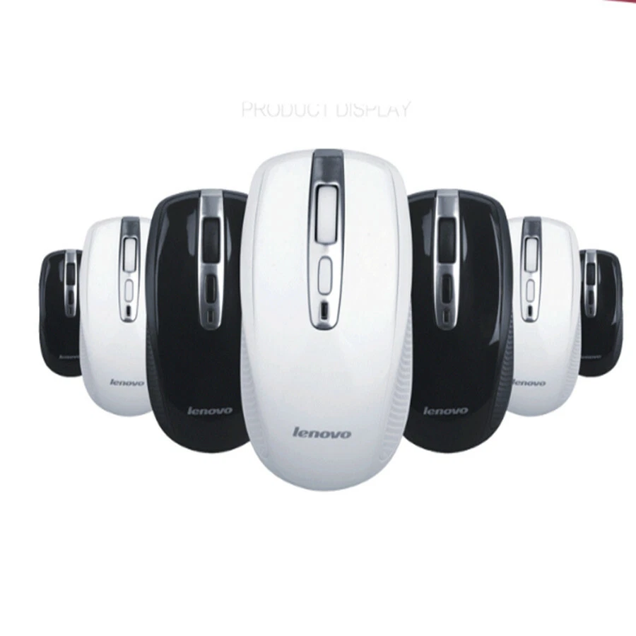 Lenovo 1600DPI 2.4G Wireless Anti-slip Gaming Mouse Mice For PC Laptop Plug/Play - Image 1 of 4