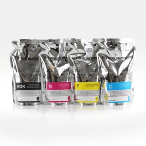 4pc Large Capacity Sublimation Ink for Epson F6000 F7000 F6200 F7200F F9200/9370 - Afbeelding 1 van 5