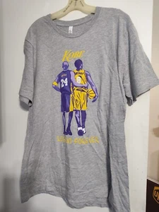 Kobe Bryant-Legend  Forever-Gray-Men's T-Shirt -Adult Size XL-NEW WITHOUT TAGS - Picture 1 of 6