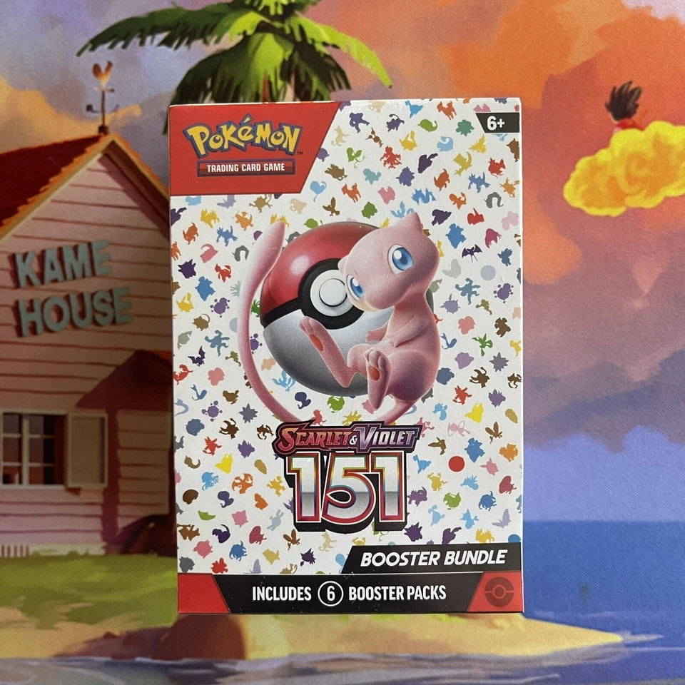 Pokemon 151 English Booster Bundle 6 packs  - 290-87321