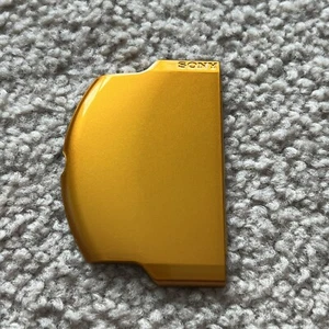 QUALITY Color Match - NEW Yellow Gold PSP 3000 Battery Cover Replacement Door - Picture 1 of 3