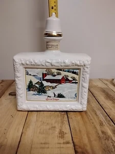 Kentucky Straight Bourbon Whiskey Decanter Marita Spirits 12th Anniv 1973 Empty - Picture 1 of 3