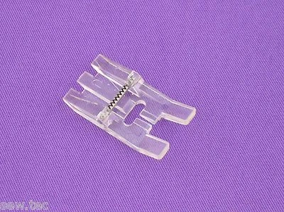 CLEAR VIEW SATIN STITCH FOOT 6MM FITS PFAFF MACHINE # 98-694864-00 ( 25 )