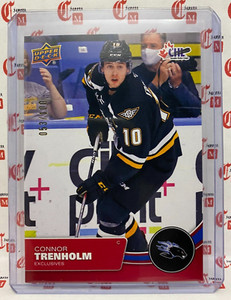Connor Trenholm /100 Red Exclusives - 2021-22 Upper Deck CHL Saint John Sea Dogs