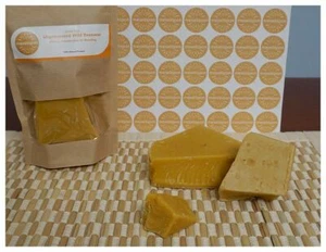 Barra de cera de abejas cruda, arrugas de cera para eccema, cera de abejas de spa, bálsamo de cera de abejas de ungüento, cera acné - Imagen 1 de 6