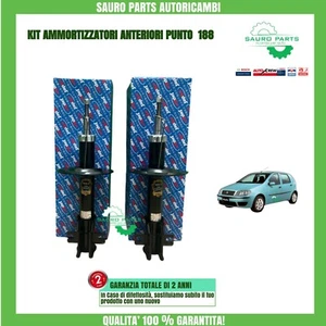 COPPIA 2 AMMORTIZZATORI ANTERIORI FIAT PUNTO 188 1.2 1.3 JTD MULTIJET 1.4 JAPKO - Foto 1 di 3