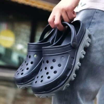 Zuecos de jardín sin cordones sandalias deportivas playa agua pantuflas zapatos informales Foto 1 de 4