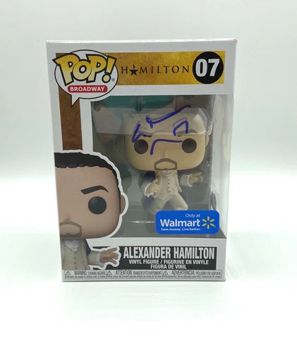 LIN-MANUEL MIRANDA ALEXANDER HAMILTON SIGNED AUTOGRAPH FUNKO POP BECKETT BAS Cover