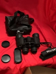 Orca Binoculars - 8 X 40MM w/lens cover & Shoulder Strap in Soft Leather cae. - Picture 1 of 5