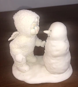 Department 56 Snowbabies ”Why Don’t You Talk to Me" Figurine - Picture 1 of 7