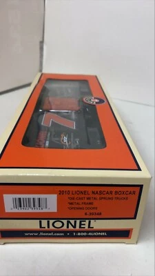 Lionel 6-39348 2010 Lionel Nascar Boxcar - Image 1 of 3