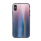 Aurora Glas Etui Silikon Hülle Für Samsung Galaxy A51 (A515f) Fade Hart Case
