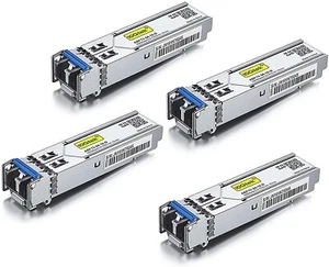 4 Pcs For Cisco GLC-LH-SM Transceiver, Gigabit SFP 1000Base-LX 1310nm SMF 20km - Picture 1 of 7