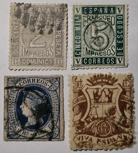 SPAIN CLASSICS LOT OF 4 Used in Mixed Condition As Photos - Bild 1 von 2
