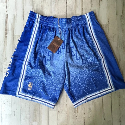 Mitchell & Ness Swingman Shorts Los Angeles Lakers Alternate 1996-97 Blue XL NWT Cover