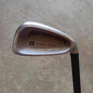 READ Wilson Deep Red #6 Iron Wood Regular Fat Shaft Fluid Feel Golf Club RH - Picture 1 of 13