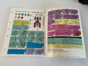Kubota M6S-111, M6L-111, M6H-101 Tractor Maintenance Chart 9Y123-07910 New Mint - Picture 1 of 2