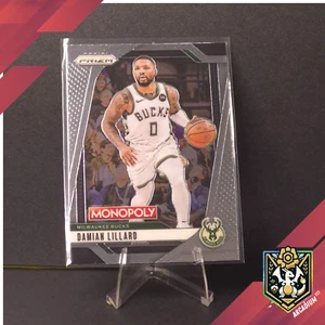 2024-25 Panini Prizm Monopoly Basketball Damian Lillard Card #8 Milwaukee Bucks - Picture 1 of 2