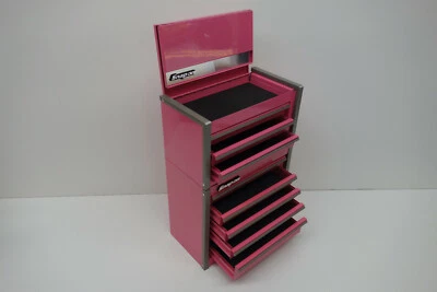 Snap-On - Micro Roll Cab BOTTOM & TOP chest "SET" Mini Tool Box Pink. Brand NEW  - Image 1 of 4