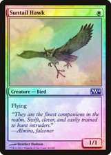Suntail Hawk FOIL Magic 2014 / M14 NM White Common MAGIC MTG CARD ABUGames