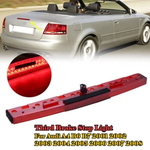 Rear Center Mount Tail High 3rd Brake Stop Light For Audi A4 S4 RS4 B7 Sedan , - Picture 1 of 7