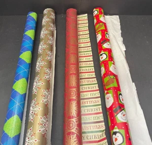Gift Wrapping paper & Christmas Bundle - Picture 1 of 2