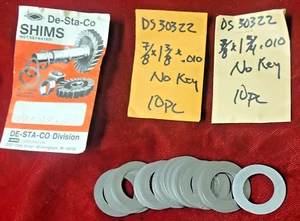 DESTACO 30322 Cuñas de eje 7/8" x 1-3/8" x .010 LOTE DE 78 (SIN LLAVE) - Imagen 1 de 3