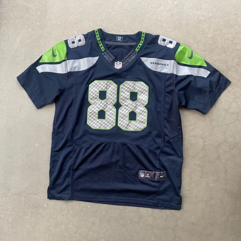 Jimmy Graham Seattle Seahawks Nike NFL On Field Football Jersey Size 44 Cover