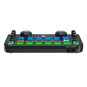 Easily Transportable Audio Mixing Console for Streamers and Podcasters - Photo 1/12